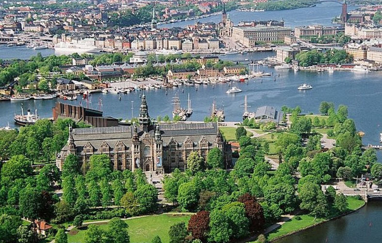 Djurgården Island, Stockholm, Sweden